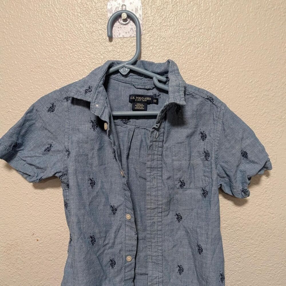 Us-polo-assn Blue Shirt